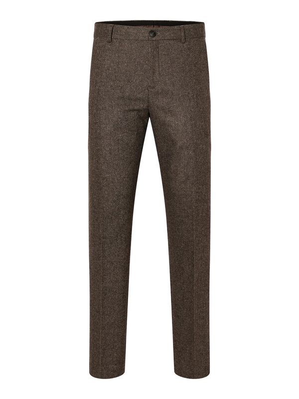 SELECTED HOMME SELECTED HOMME Chino hlače  čokolada