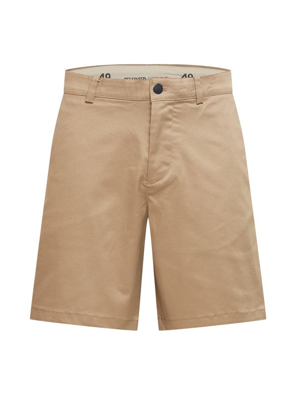 SELECTED HOMME SELECTED HOMME Chino hlače 'Harrow'  svetlo rjava