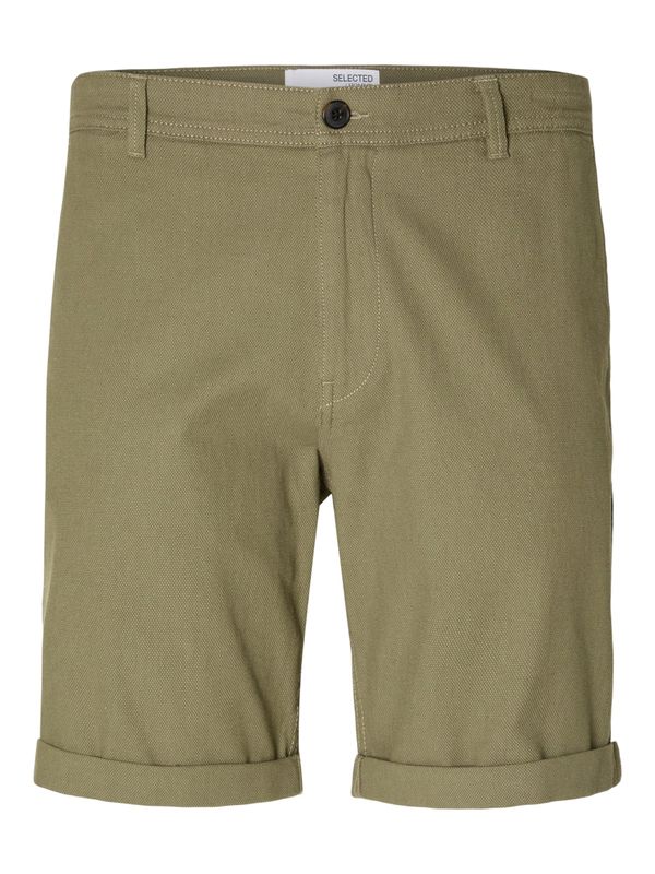 SELECTED HOMME SELECTED HOMME Chino hlače 'LUTON'  oliva