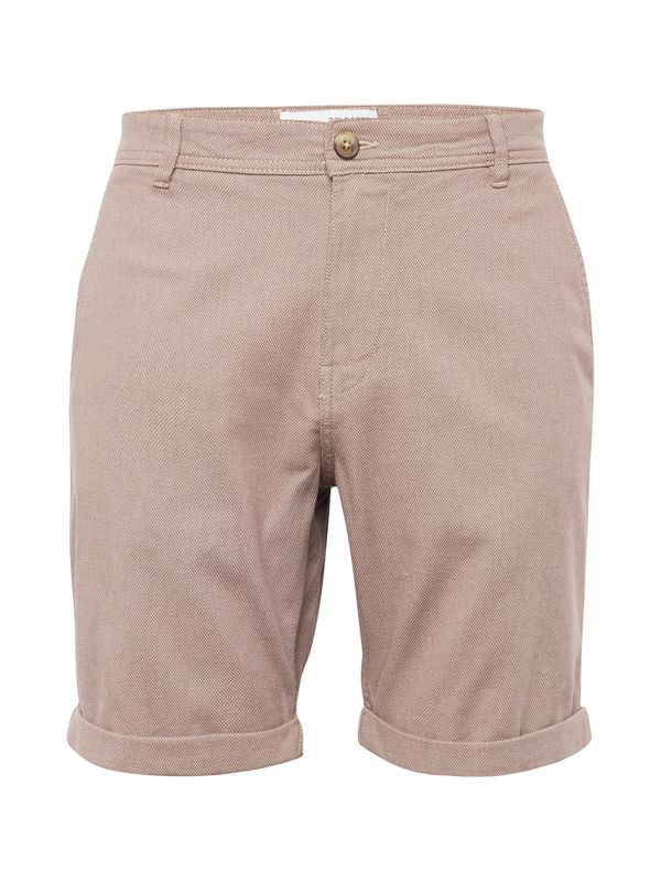 SELECTED HOMME SELECTED HOMME Chino hlače 'LUTON'  rjava / bela