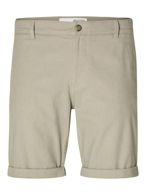 SELECTED HOMME SELECTED HOMME Chino hlače 'LUTON'  temno bež