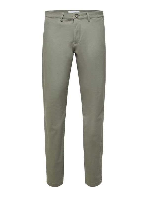 SELECTED HOMME SELECTED HOMME Chino hlače 'Miles Flex'  kaki