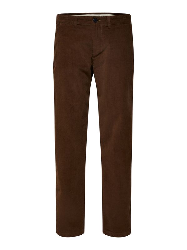 SELECTED HOMME SELECTED HOMME Chino hlače 'Miles'  rjava