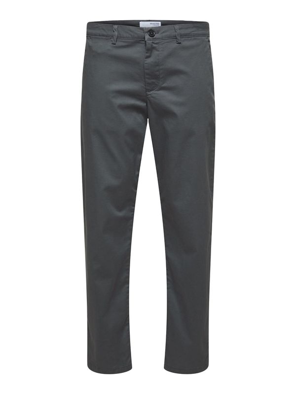 SELECTED HOMME SELECTED HOMME Chino hlače 'New Miles'  bazaltno siva
