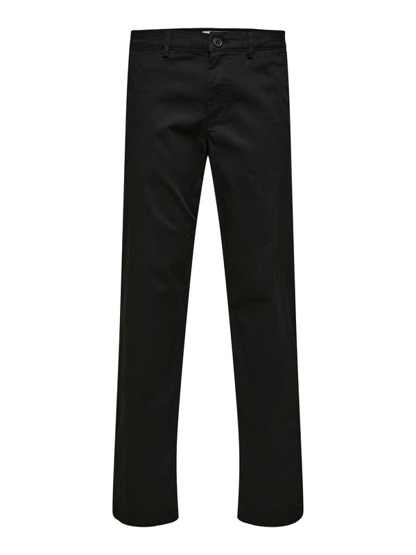 SELECTED HOMME SELECTED HOMME Chino hlače 'New Miles'  črna