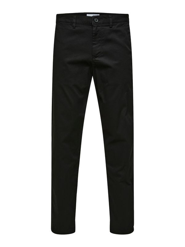 SELECTED HOMME SELECTED HOMME Chino hlače 'New Miles'  črna