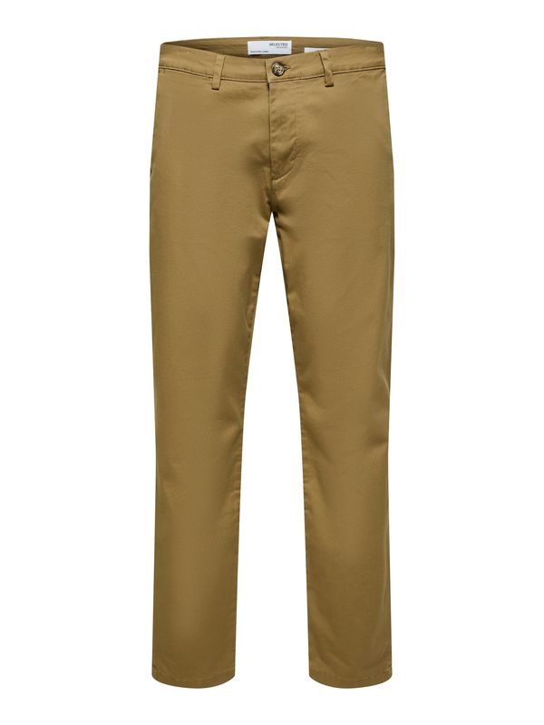 SELECTED HOMME SELECTED HOMME Chino hlače 'New Miles'  konjak