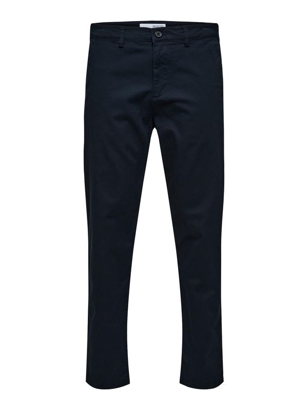SELECTED HOMME SELECTED HOMME Chino hlače 'New Miles'  temno modra