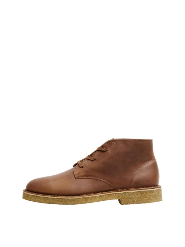 SELECTED HOMME SELECTED HOMME Chukka gležnarji 'SLHRicco'  rjava