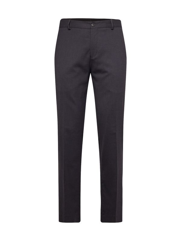 SELECTED HOMME SELECTED HOMME Hlače na rob 'SLHNeil'  temno siva