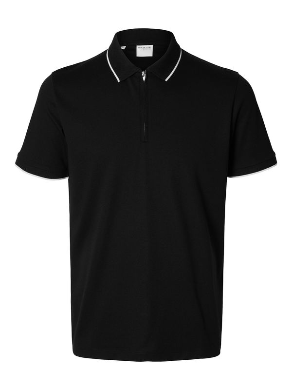 SELECTED HOMME SELECTED HOMME Majica 'SLHFAVE'  črna