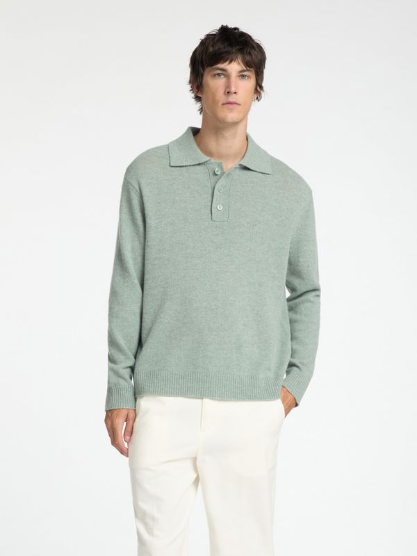 SELECTED HOMME SELECTED HOMME Pulover 'SLHREUBEN'  pastelno zelena