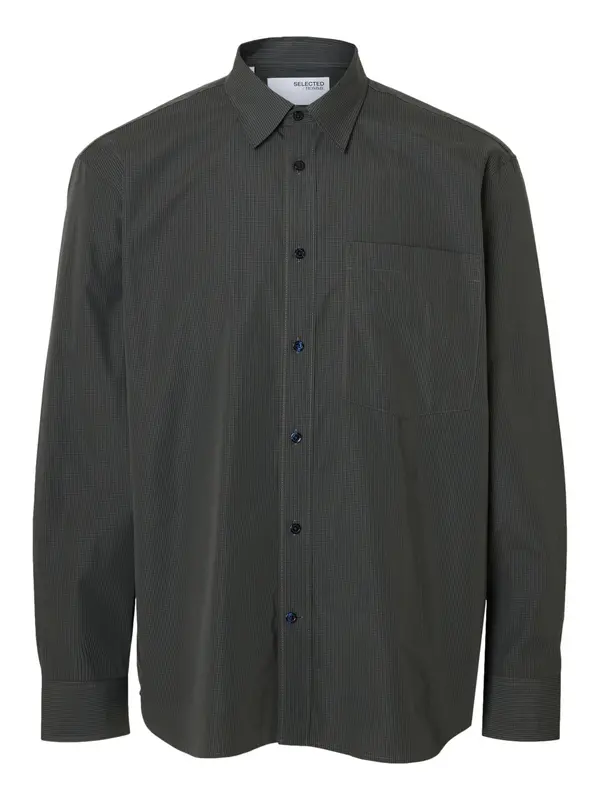 SELECTED HOMME SELECTED HOMME Srajca 'Larry'  temno zelena