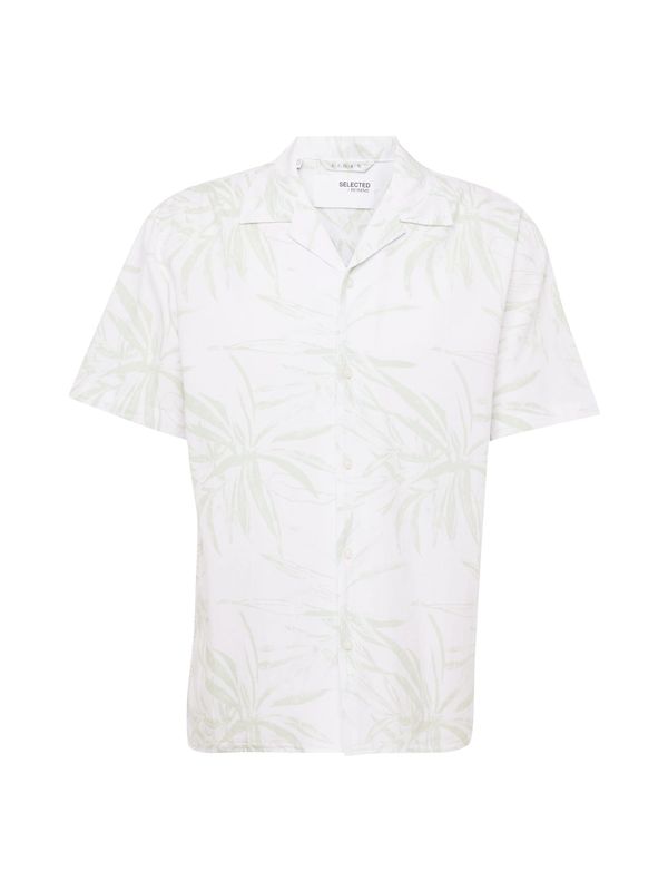 SELECTED HOMME SELECTED HOMME Srajca  pastelno zelena / bela