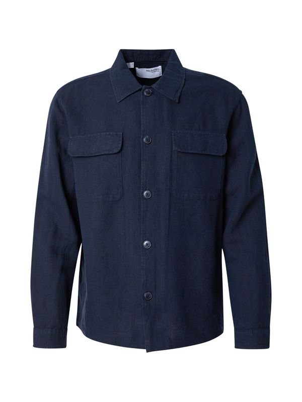 SELECTED HOMME SELECTED HOMME Srajca 'SLH-LEROY SUN'  nočno modra