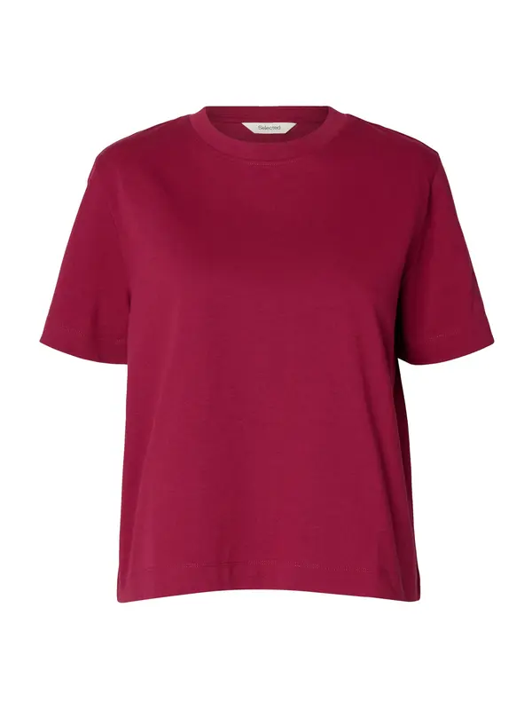 SELECTED SELECTED Majica 'SLFEssential'  magenta
