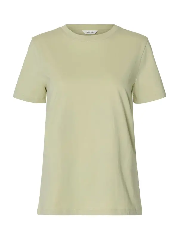 SELECTED SELECTED Majica 'SLFMY ESSENTIAL'  pastelno zelena