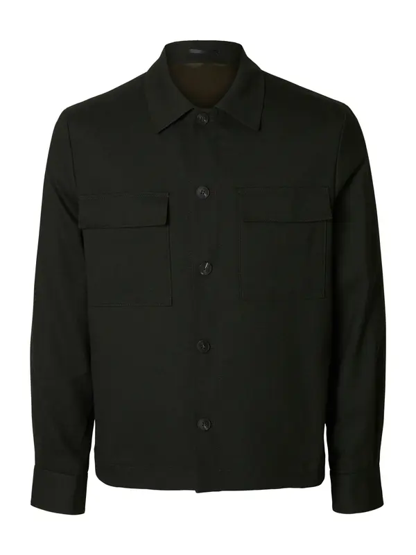 SELECTED SELECTED Prehodna jakna 'SLH-NEIL'  temno zelena