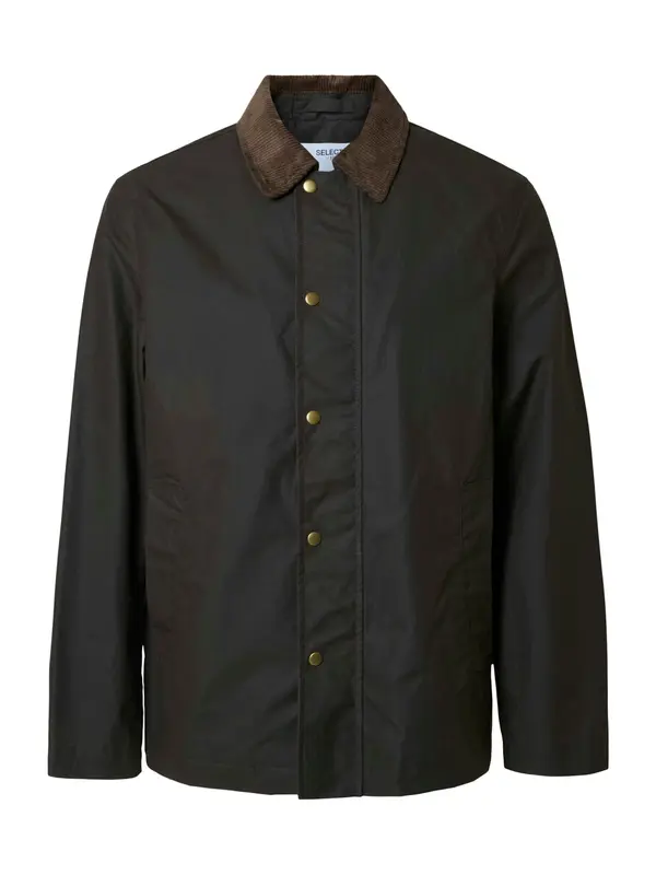 SELECTED SELECTED Prehodna jakna 'SLHWALTER'  temno rjava