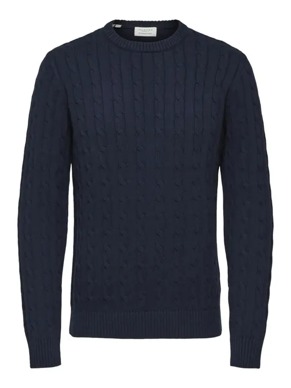 SELECTED SELECTED Pulover 'Ryan'  marine