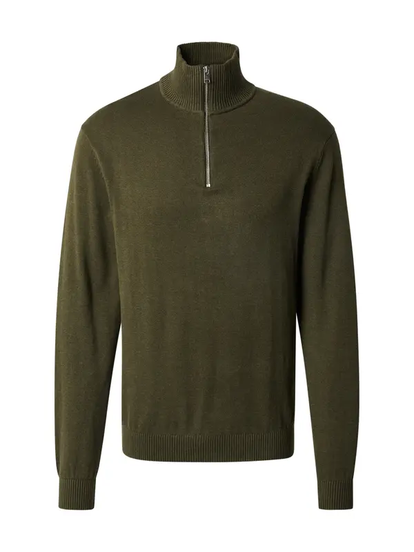 SELECTED SELECTED Pulover 'SLHBERG'  temno zelena