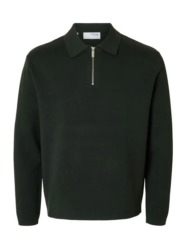 SELECTED SELECTED Pulover 'SLHTeller'  temno zelena