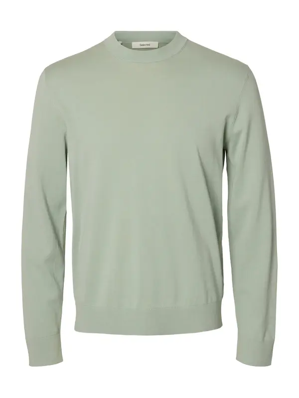 SELECTED SELECTED Pulover 'SLHTorino'  pastelno zelena