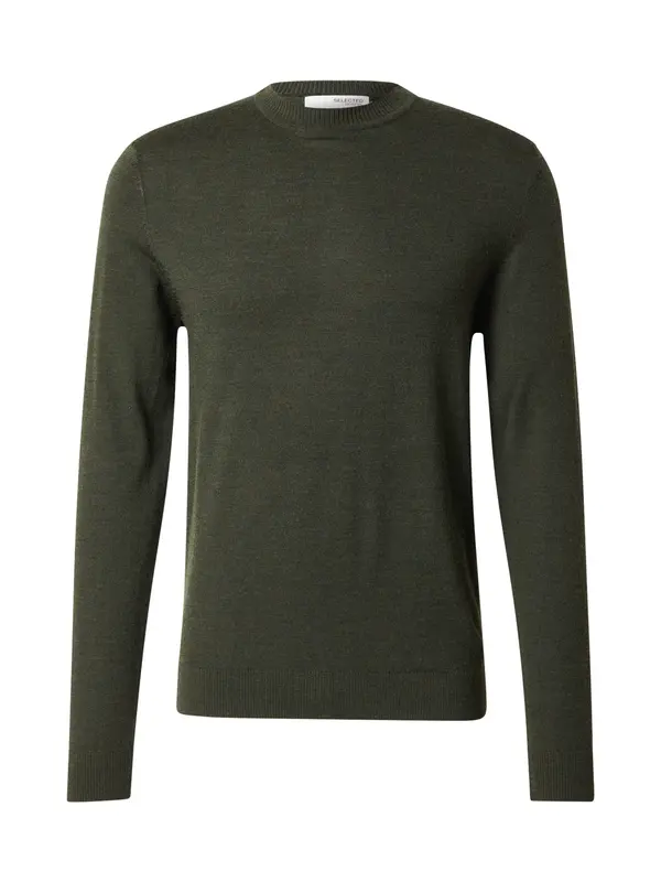 SELECTED SELECTED Pulover 'SLHTOWN'  temno zelena