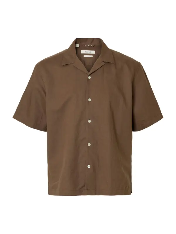 SELECTED SELECTED Srajca 'SLHClay'  karamel
