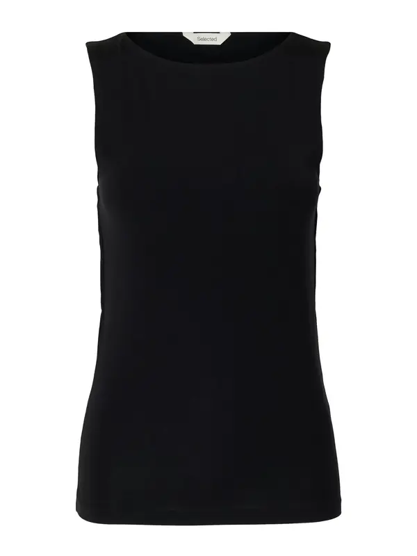 SELECTED SELECTED Top 'SLFMANJA'  črna