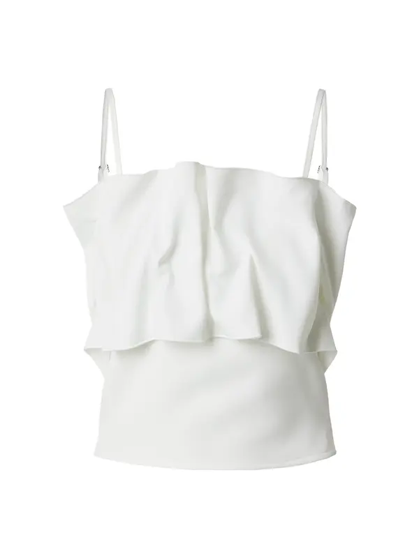 SELECTED SELECTED Top 'SLFVINELLE'  naravno bela