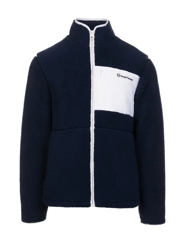 Sergio Tacchini Sergio Tacchini Funkcionalna jopa iz flisa 'WHITMAN BORG'  mornarska / bela
