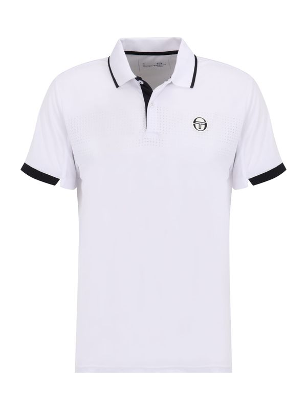 Sergio Tacchini Sergio Tacchini Funkcionalna majica  črna / bela