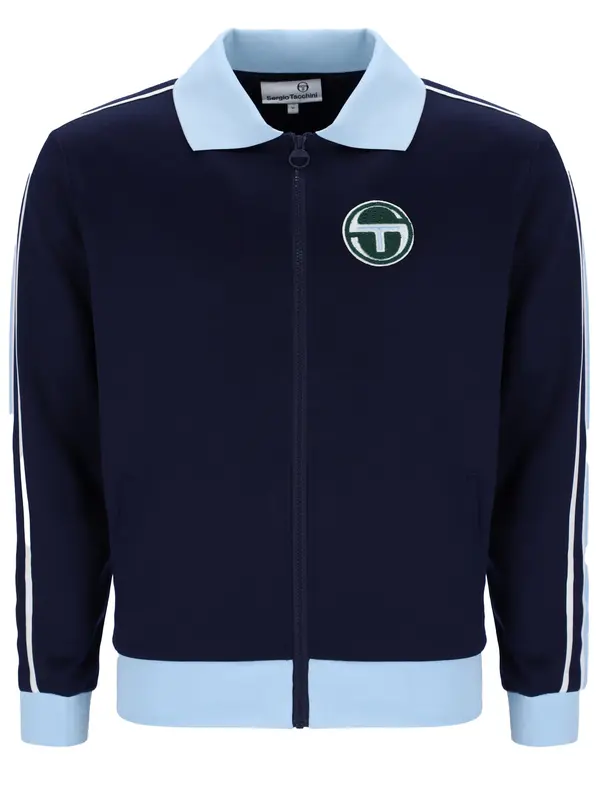 Sergio Tacchini Sergio Tacchini Jakna za trening 'Monte'  modra / pastelno modra