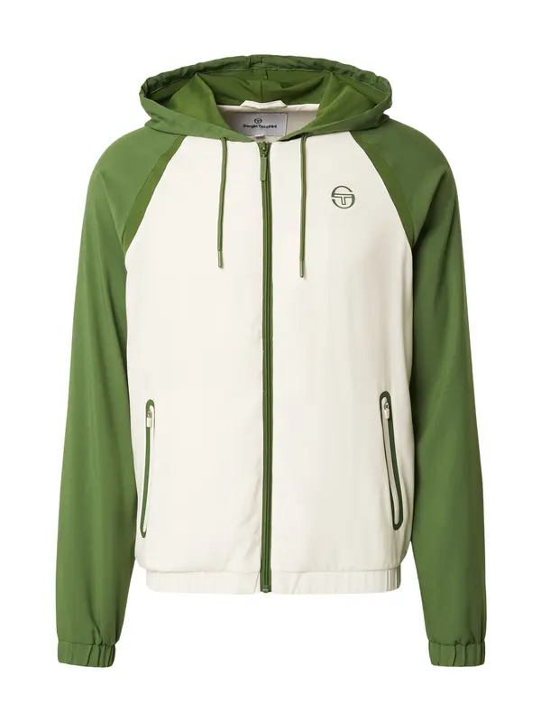 Sergio Tacchini Sergio Tacchini Jakna za trening 'RISPECCHIO'  bež / zelena