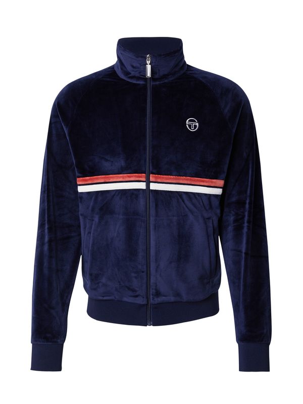 Sergio Tacchini Sergio Tacchini Jopa na zadrgo 'DALLAS 024'  temno modra / oranžna / bela