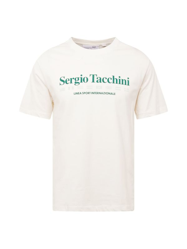 Sergio Tacchini Sergio Tacchini Majica  zelena / bela