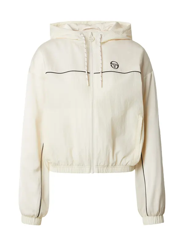 Sergio Tacchini Sergio Tacchini Prehodna jakna 'Metropolitan'  kremna / črna