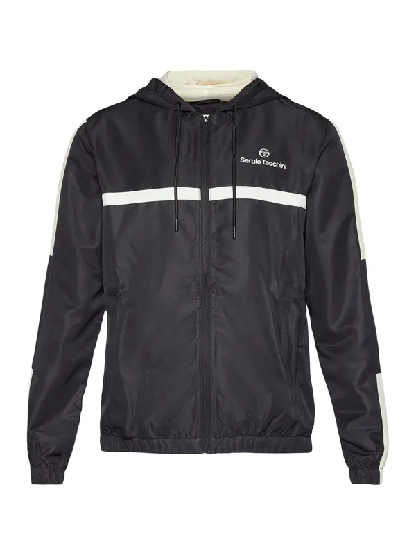 Sergio Tacchini Sergio Tacchini Športna jopa na zadrgo  bež / črna / bela