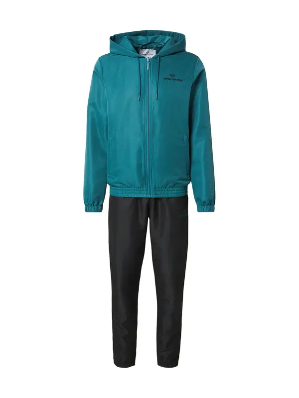 Sergio Tacchini Sergio Tacchini Športna trenirka 'Carson 024'  temno zelena / črna