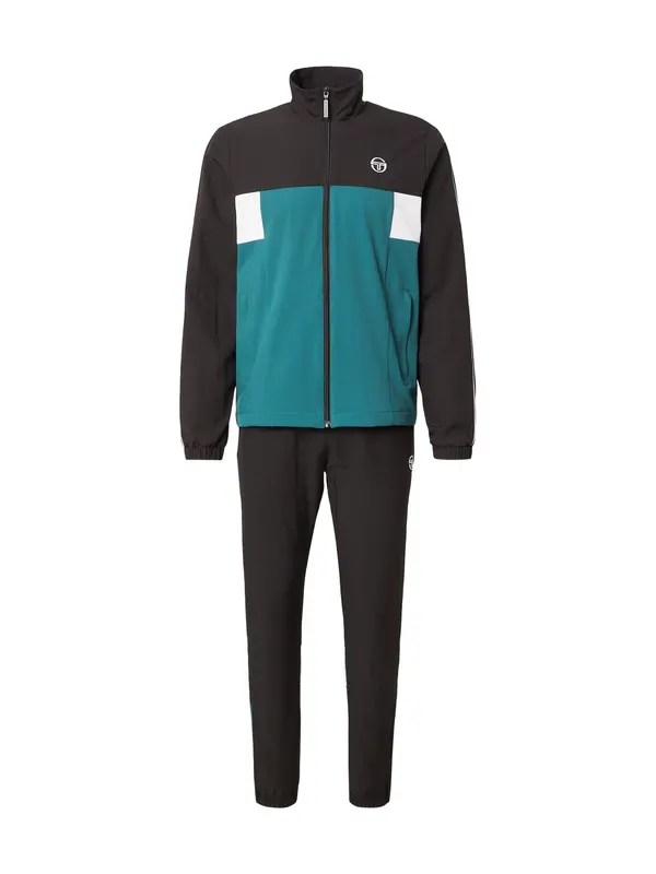 Sergio Tacchini Sergio Tacchini Športna trenirka  cijansko modra / črna / bela