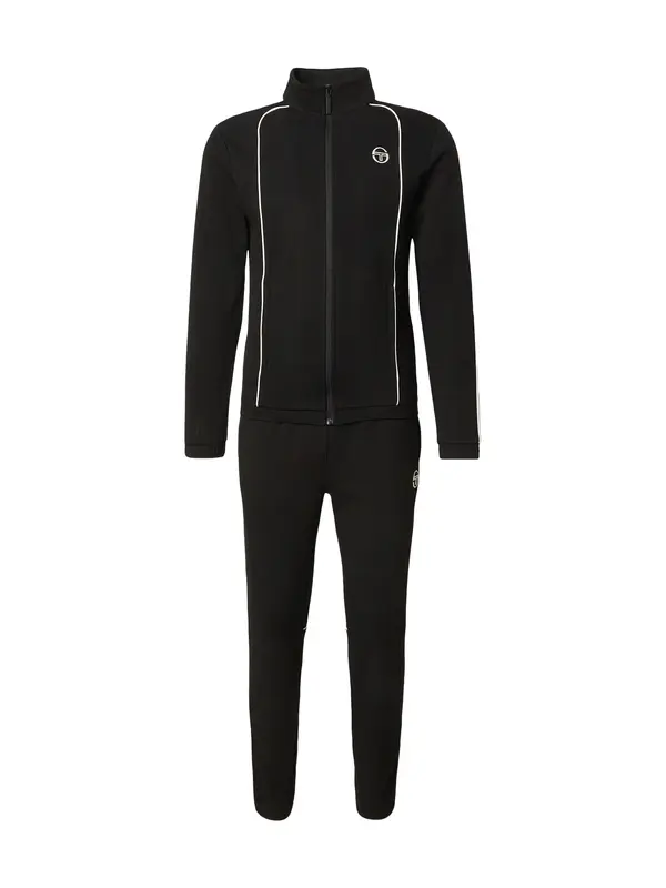 Sergio Tacchini Sergio Tacchini Trenirka za tek 'Egeo'  črna / bela