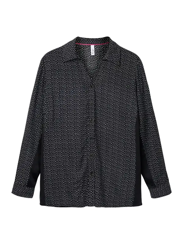 SHEEGO SHEEGO Bluza  črna / bela