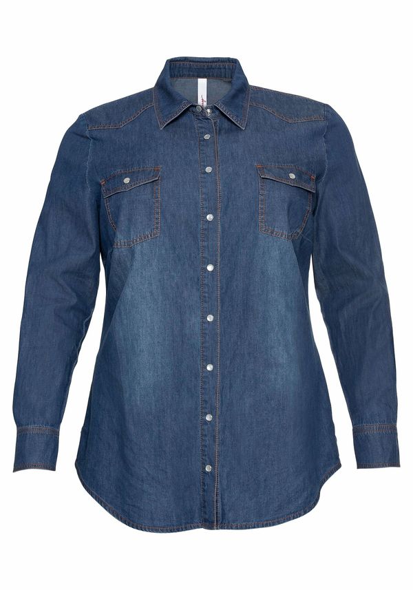 SHEEGO SHEEGO Bluza  moder denim