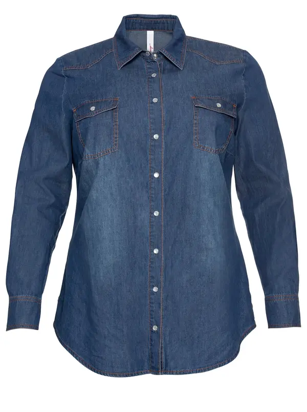SHEEGO SHEEGO Bluza  moder denim