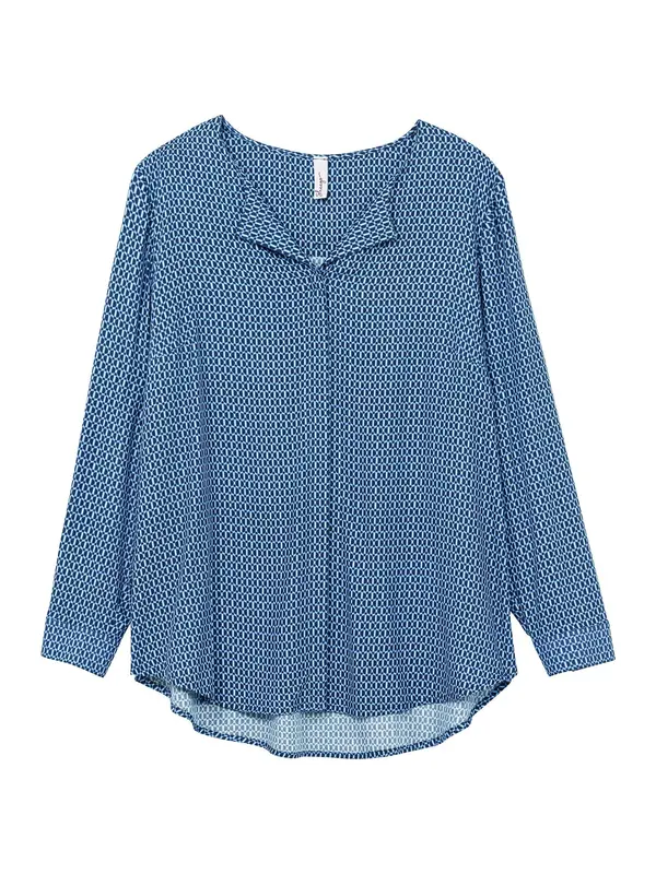 SHEEGO SHEEGO Bluza  mornarska / bela