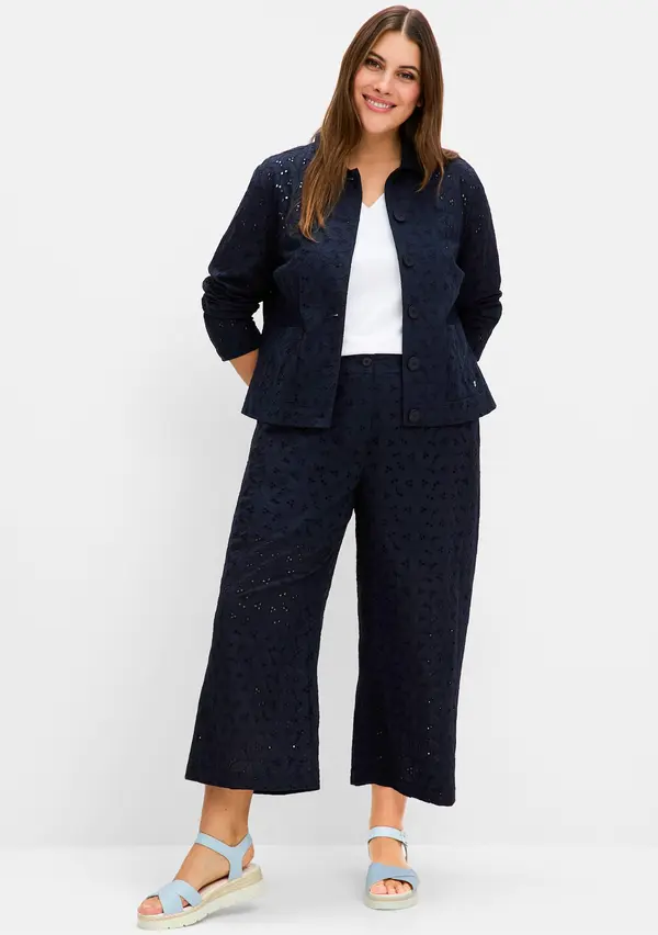 SHEEGO SHEEGO Bluza  temno modra