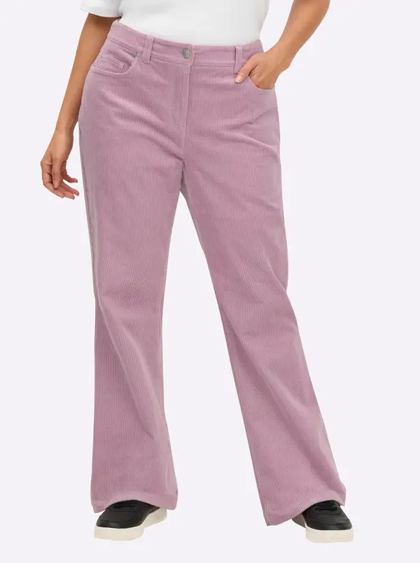 SHEEGO SHEEGO Hlače  mauve