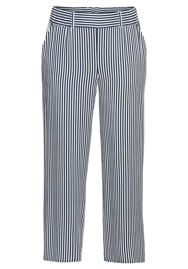 SHEEGO SHEEGO Hlače  mornarska / bela