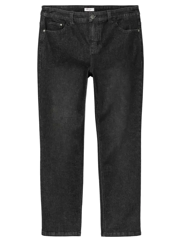 SHEEGO SHEEGO Kavbojke  črn denim